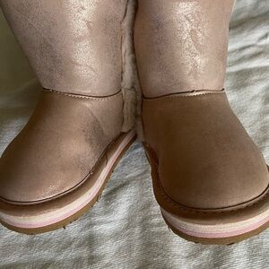 Sugar Kids Shimmering Pink Boots